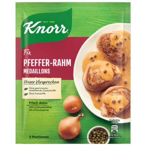 Knorr Fix - Pfeffer-Rahm Medaillons 35 g