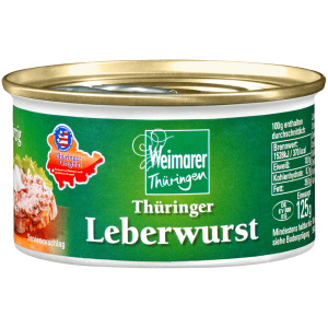 Weimarer Thüringer Leberwurst 125g